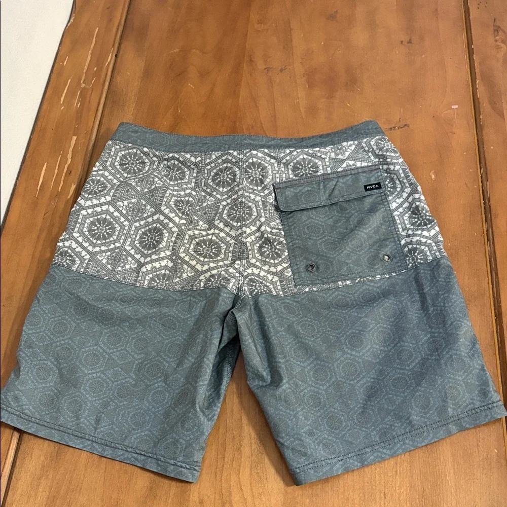 RVCA Men's Patterned Board Swim Shorts Size 31